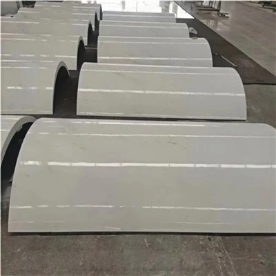 White Nano Crystallized Columns White Nano Crystallized Columns